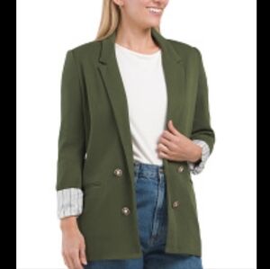 Women's olive green blazer - NWT!
